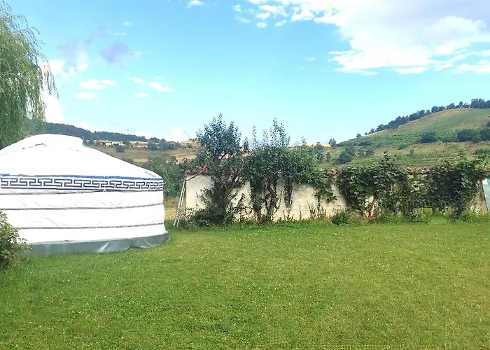 Yourte Traditionnelle Mongole * Marcoux (Loire)