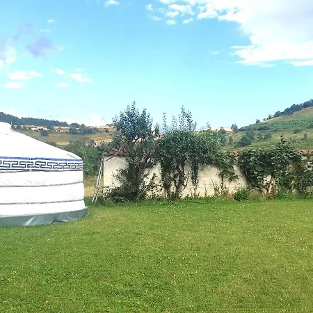 Yourte Traditionnelle Mongole * Marcoux (Loire)
